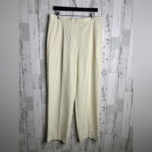 Liz Claiborne Women’s Liz Sport Essential Stain Resistant Cream Dress Pants 16